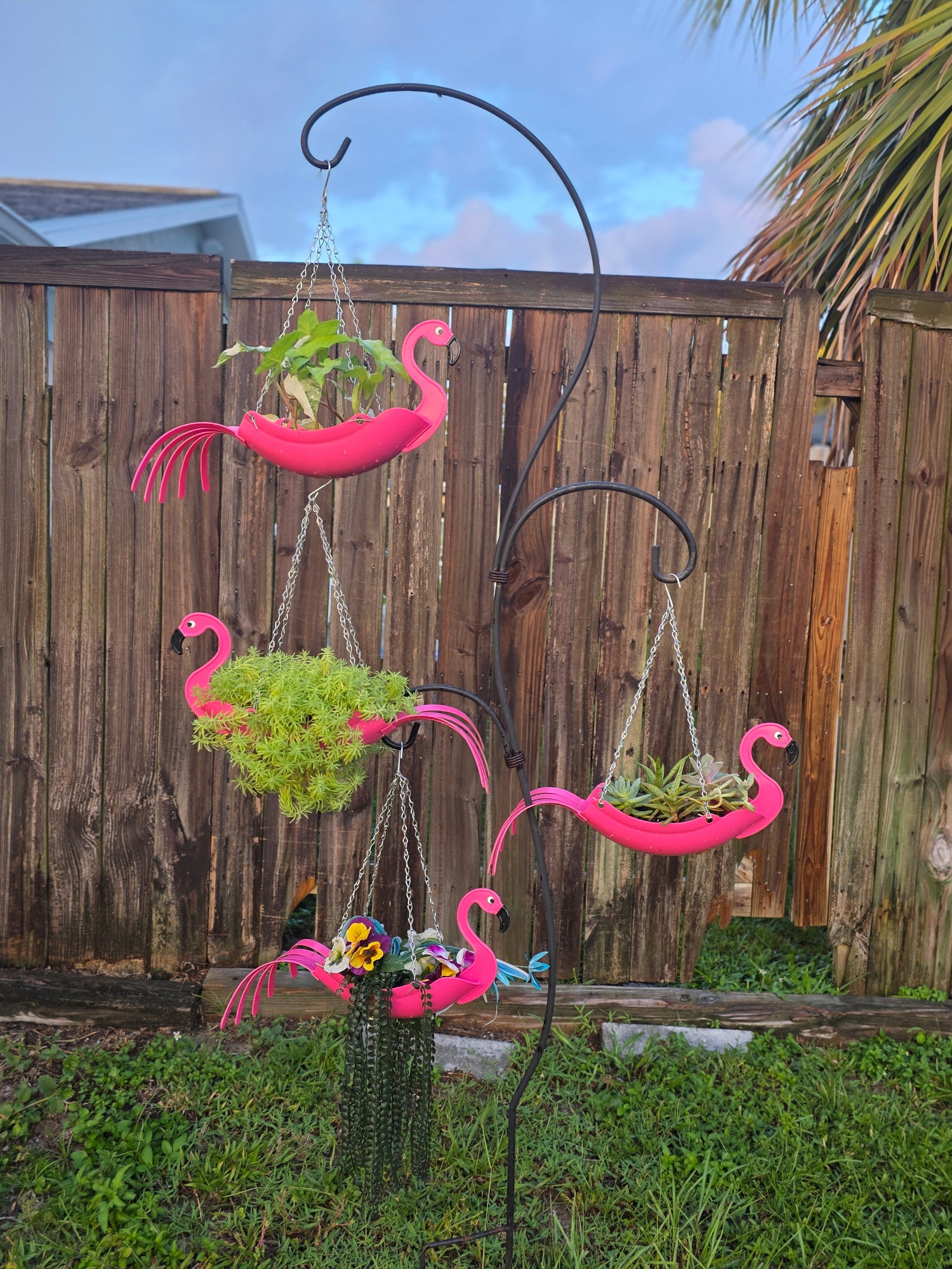Mini Flamingo Planter