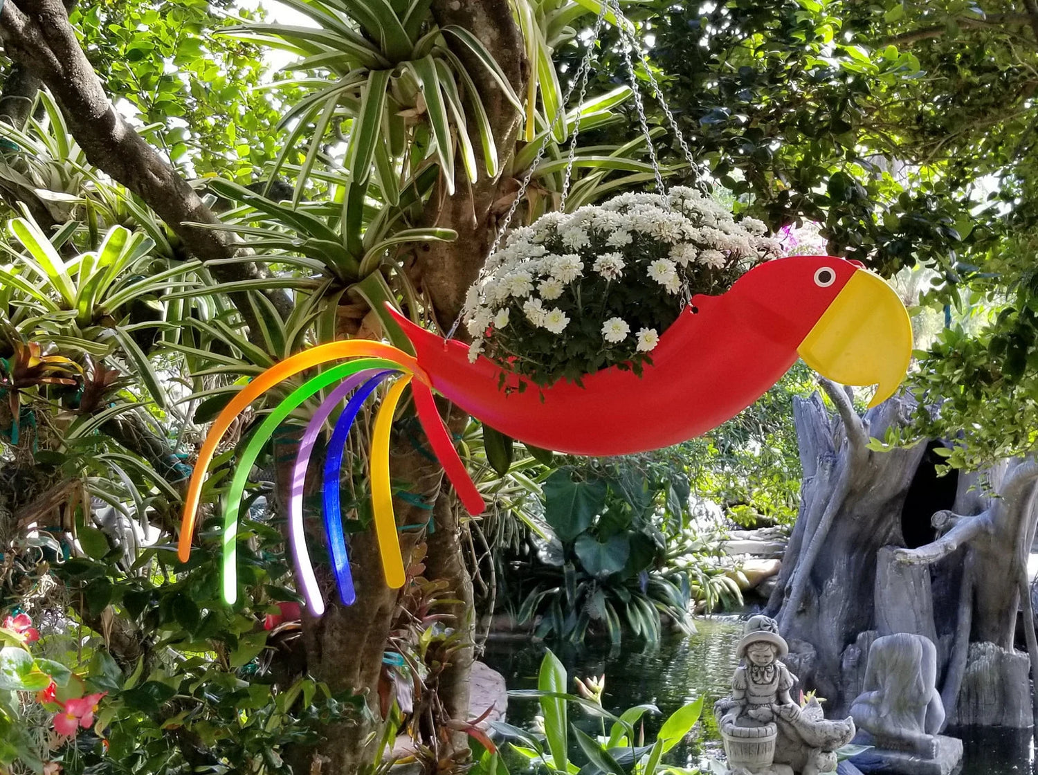 Rosie The Red Parrot